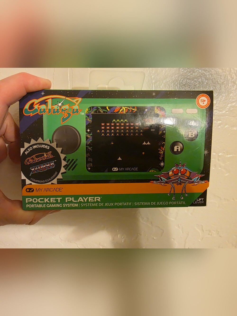 Arcade Pocket Player Handheld Gaming System - Green